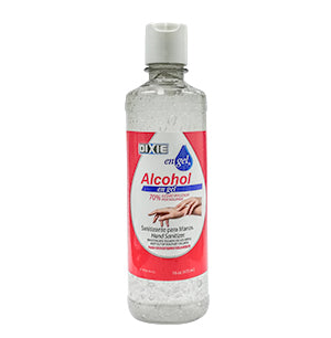 Alcohol en Gel 70% - 475 ml. (16 oz)