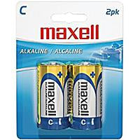 BATERIAS ALCALINAS MAXELL C (LR14-2BP) - PAQUETE DE 2.