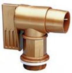 LLAVE DE TAMBOR PLASTICA TIPO SPIGOT DE 2