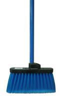 ESCOBA DUO-SWEEP AZUL, PISOS INTERIORES, CERDAS POLIPROPILENO/MANGO METAL 54”, FLO-PAC No. 3686314.