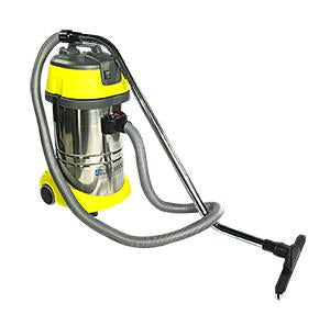 ASPIRADORA DE POLVO Y AGUA CON TANQUE DE ACERO INOXIDABLE 8 GLS., DIRT-MATIC J80.