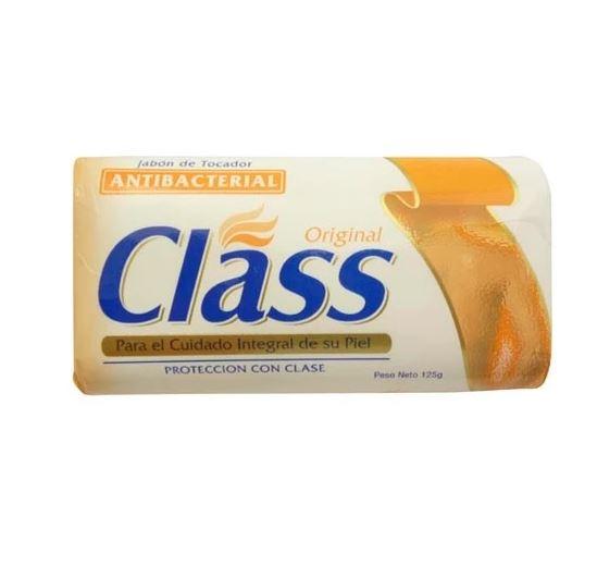 Jabón Class Antibacterial, Empacado Individualmente, Barra 110 Gramos.