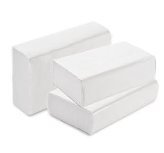 Papel Toalla Multifold Blanco, No. 151, Caja de 4000 (16 Paquetes de 250)