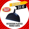 Recogedor Plástico, Mango Corto ***EN OFERTA***