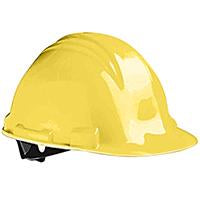 '-CASCO DE SEGURIDAD HDPE, 4 PUNTOS SUSPENSION, AJUSTE TIPO PIN, AMARILLO PEAK NORTH No. A59020000.