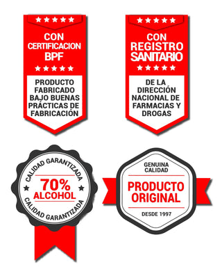 Alcohol en Gel 70% - 350 ml. (12 oz)