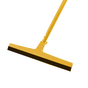 Comprar amarillo Squeegees Plástico para piso de 18" de Caucho Doble Foam, con mango, Trust